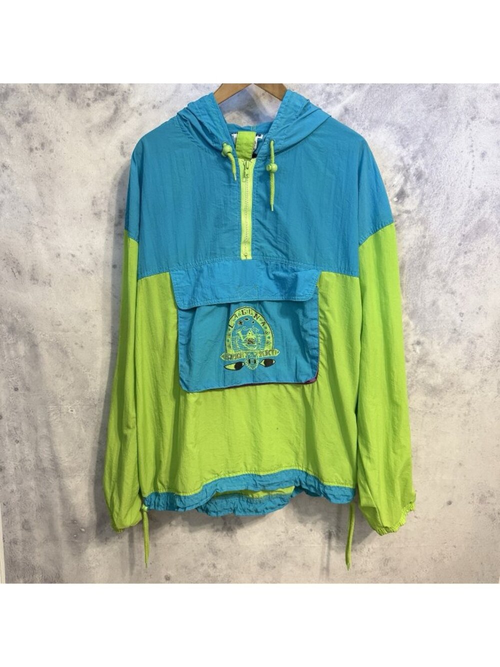 Vintage Laguna Jacket Mens XL Colorful Beach Summer